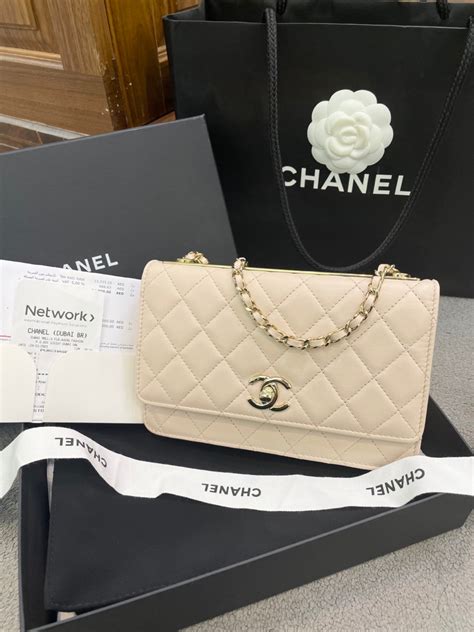 chanel wallet with chain|chanel trendy wallet on chain.